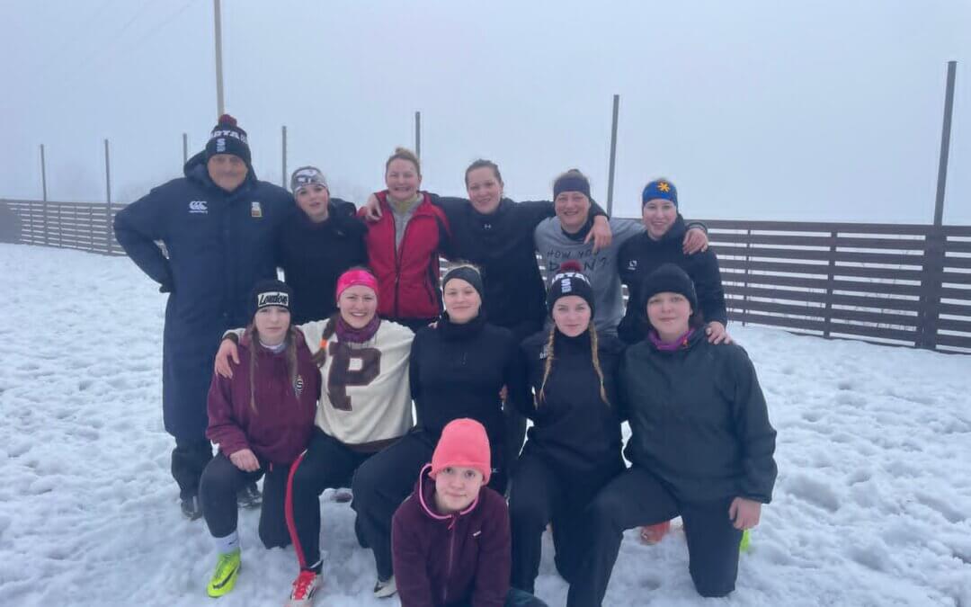 Ragby Sparta: zimní soustředění Sparťanek na Benecku posílilo nový ženský tým