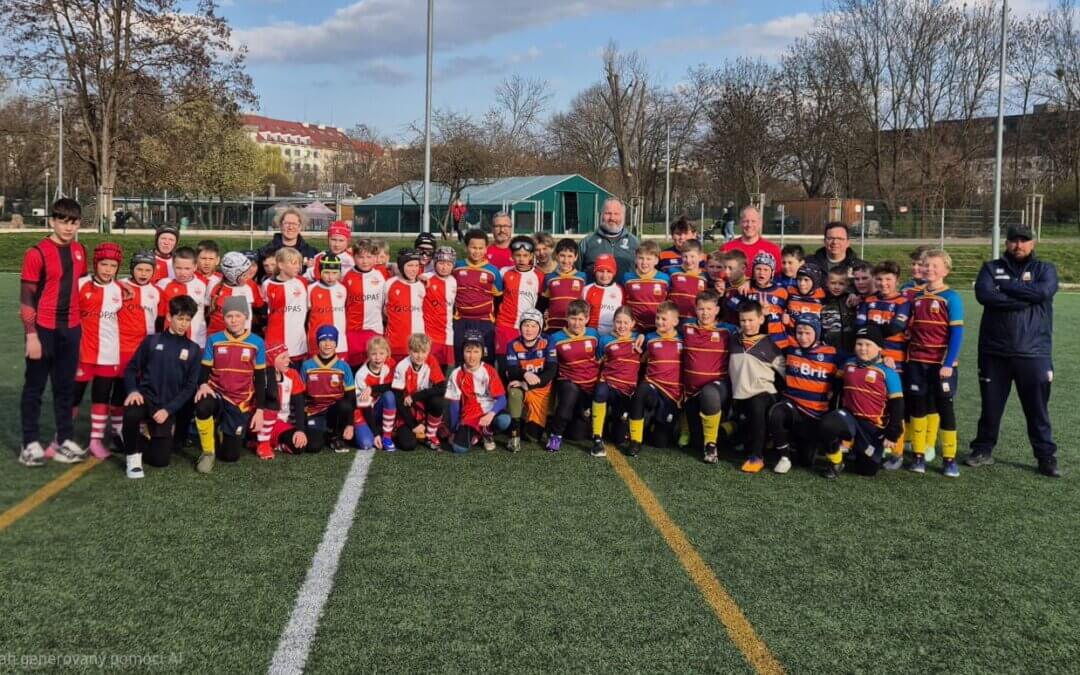 Ragby Sparta U12: přípravný miniturnaj na Spartě zahájil jarní sezónu