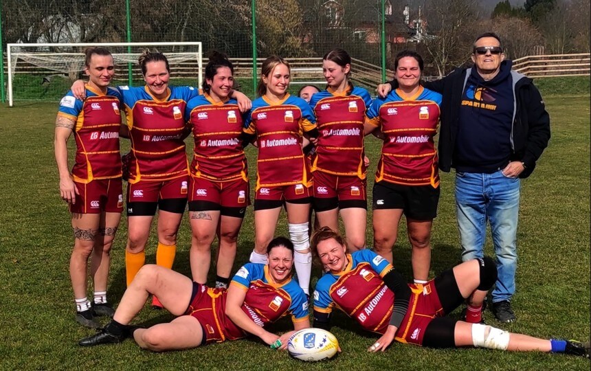 Ragby Sparta: nedělní test na turnaji rugby 7s proti Slovensku ukázal dobrou formu ženského týmu